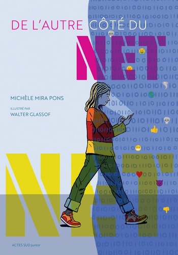 DE LAUTRE COTE DU NET, de Michèle Mira Pons | portada del libro