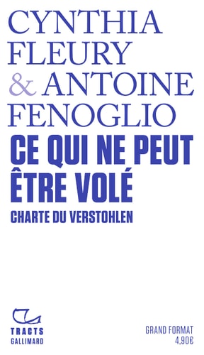 CE QUI NE PEUT ETRE VOLE, de Antoine Fenoglio | portada del libro