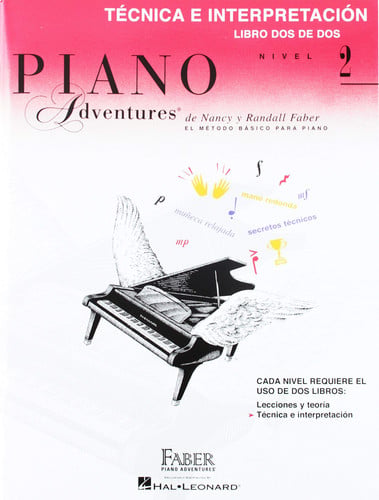 2.PIANO ADVENTURES:TECNICA E INTERPRETACION, de FABER | portada del libro