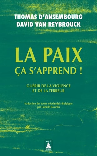 LA PAIX ÇA S'APPREND, de Thomas D'Ansembourg | portada del libro