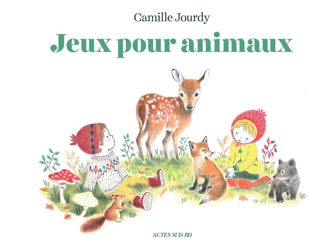 JEUX POUR ANIMAUX, de Camille Jourdy | portada del libro