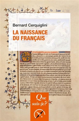 A NAISSANCE DU FRANCAIS, de Bernard Cerquiglini | portada del libro