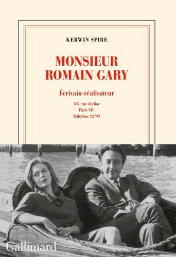 MONSIEUR ROMAIN GARY, de Kerwin Spire | portada del libro