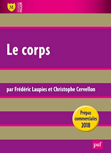 E CORPS. LECON PHILOSOPHIQUE, de Frédéric Laupies | portada del libro