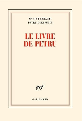 LE LIVRE DE PETRU, de Marie Ferranti | portada del libro