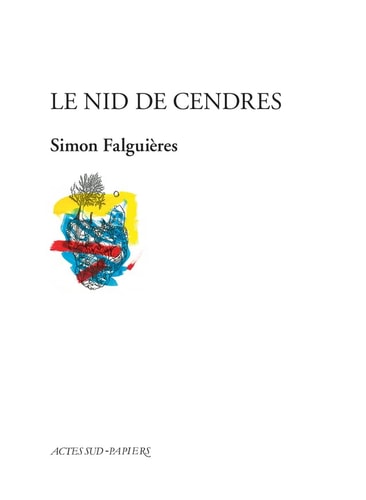 LE NID DE CENDRES, de Simon Falguières | portada del libro