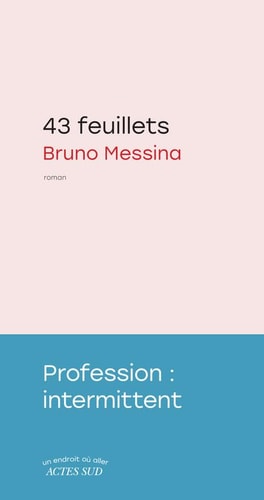 43 FEUILLETS, de Bruno Messina | portada del libro