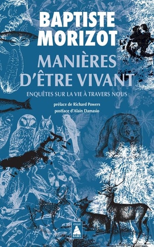 MANIERES D'ETRE VIVANT, de Baptiste Morizot | portada del libro