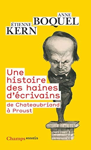ISTOIRE DES HAINES D'ECRIVAIN, de BOQUEL#KERN#KERN-BOQUEL ANNE#ETIENNE#ANN | portada del libro
