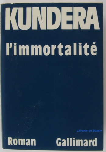 L'IMMORTALITE, de Milan Kundera | portada del libro