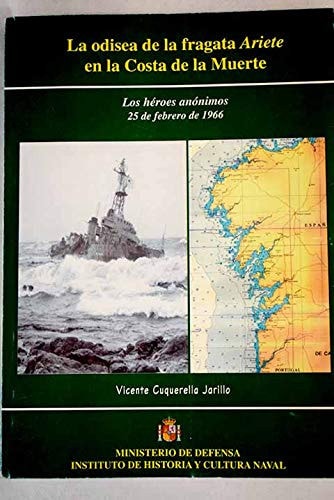 La odisea de la fragata Ariete en la Costa de la Muerte, de Cuquerella Jarillo | portada del libro