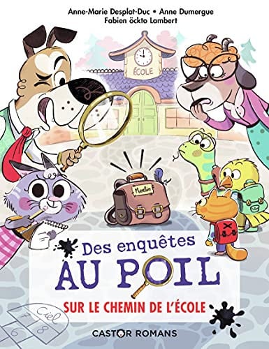 NQUETES AU POIL 6 SUR, de DESPLAT-DUC#DUMERGUE ANNE-MARIE#ANNE | portada del libro