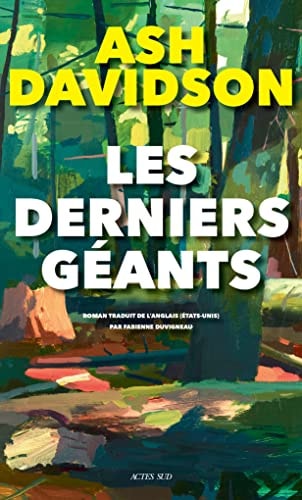 LES DERNIERS GEANTS, de Ash Davidson | portada del libro