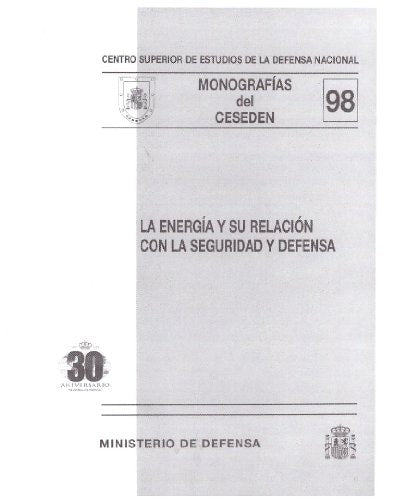 La energía y su relación con la seguridad y defensa | portada del libro