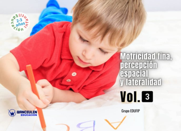 MOTRICIDAD FINA PERCEPCION ESPACIAL Y LATERALIZAD 2-3 AÑOS, de CRESPO GARCIA | portada del libro