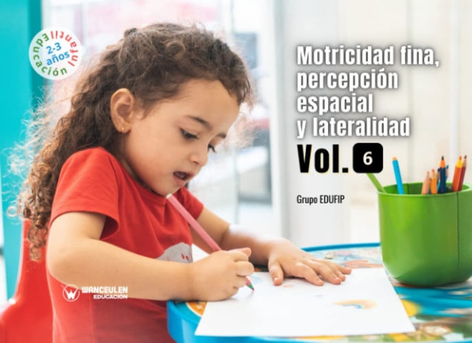 MOTRICIDAD FINA PERCEPCION ESPACIAL Y LATERALIZAD 2-3 AÑOS, de CRESPO GARCIA | portada del libro