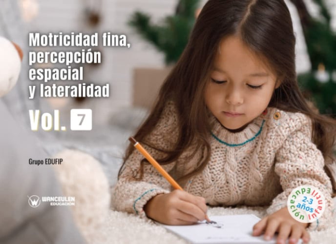MOTRICIDAD FINA PERCEPCION ESPACIAL Y LATERALIZAD 2-3 AÑOS, de CRESPO GARCIA | portada del libro