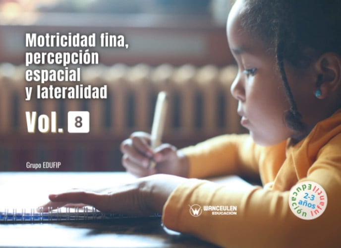 MOTRICIDAD FINA PERCEPCION ESPACIAL Y LATERALIZAD 2-3 AÑOS, de CRESPO GARCIA | portada del libro
