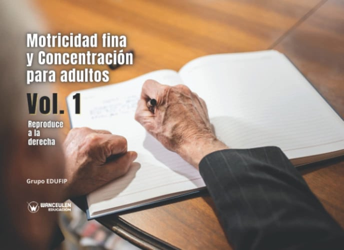 MOTRICIDAD FINA Y CONCENTRACION PARA ADULTOS VOL. I, de CRESPO GARCIA | portada del libro