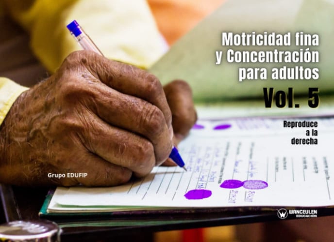 MOTRICIDAD FINA Y CONCENTRACION PARA ADULTOS VOL. V, de CRESPO GARCIA | portada del libro