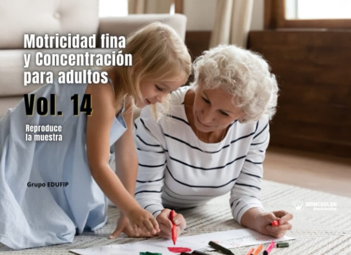 MOTRICIDAD FINA Y CONCENTRACION PARA ADULTOS VOL. XIV, de CRESPO GARCIA | portada del libro