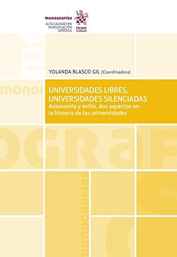 Universidades libres, universidades silenciadas, de Blasco Gil | portada del libro