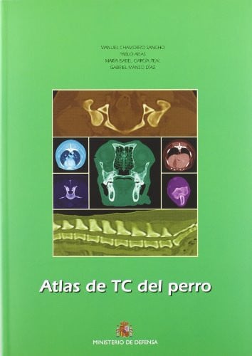 Atlas de TC del Perro, de Chamorro Sanco | portada del libro