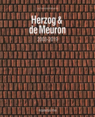 HERZOG & DE MEURON 2003-2019 | portada del libro