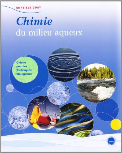 CHIMIE DU MILIEU AQUEUX, de Mireille Guay | portada del libro