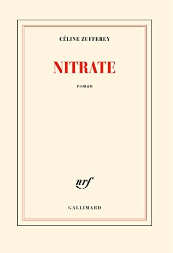 NITRATE, de Céline Zufferey | portada del libro