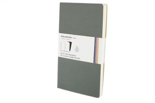 GREY PLAIN VOLANT NOTEBOOKS L GRIS LISO BLANDA, de SIN AUTOR | portada del libro