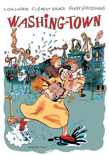 WASHING TOWN, de Lisa Lugrin | portada del libro