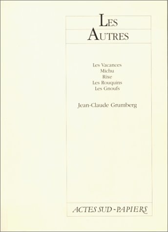LES AUTRES, de Grumberg | portada del libro