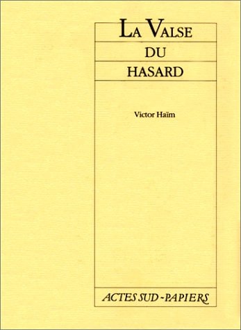 LA VALSE DU HASARD, de Haim | portada del libro