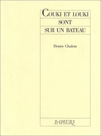 COUKI ET LOUKI SONT SUR UN BATEAU, de Chalem | portada del libro