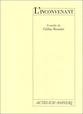 L'INCONVENANT, de Bourdet | portada del libro