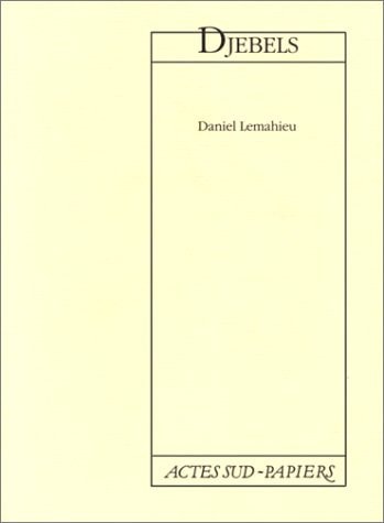 DJEBELS, de Lemahieu | portada del libro