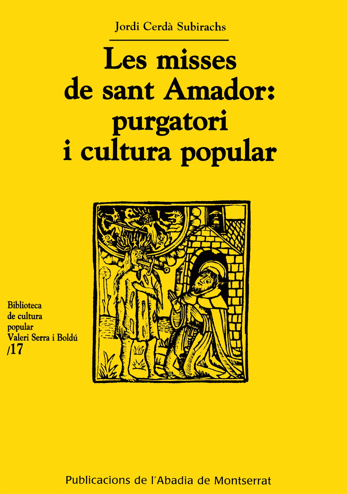 Les mises de sant Amador, de Cerdà | portada del libro