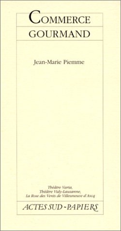 COMMERCE GOURMAND, de Piemme | portada del libro