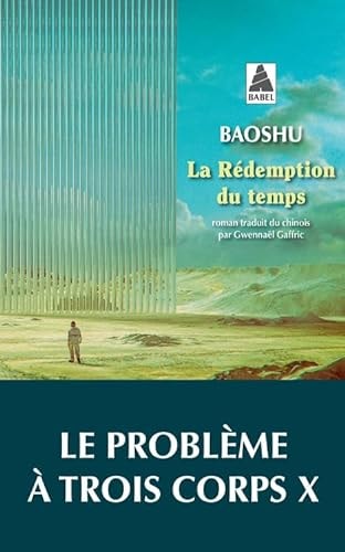 A REDEMPTION DU TEMPS (POCHE), de Baoshu | portada del libro