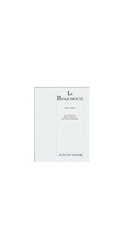 LA BANQUEROUTE, de Carlo Goldoni | portada del libro