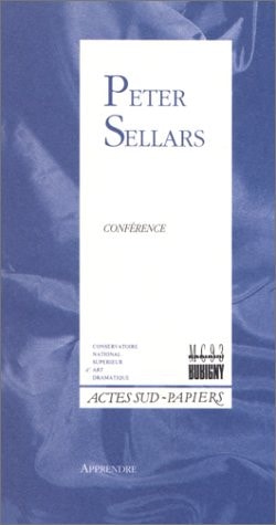 PETER SELLARS, de Peter Sellars | portada del libro