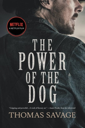 THE POWER OF THE DOG NETFLIX, de Thomas Savage | portada del libro