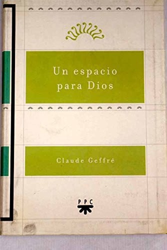 Un espacio para Dios, de GEFRE | portada del libro