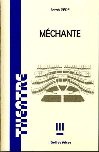 MECHANTE, de Sarah Pèpe | portada del libro