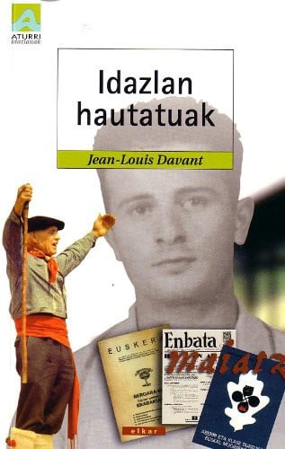 Idazlan hautatuak, de Davant Iratzabal | portada del libro