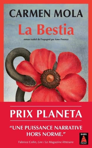 A BESTIA (POCHE), de Carmen Mola | portada del libro