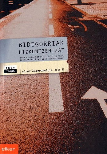 Bidegorriak hizkuntzarentzat, de Zuberogoitia Espilla | portada del libro