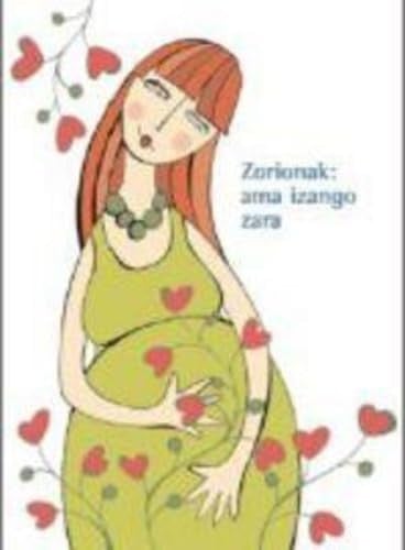 Zorionak: ama izango zara, de Debagoiena Mankomunitatea | portada del libro