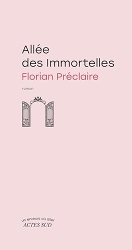 LLEE DES IMMORTELLES (ECB), de Florian Préclaire | portada del libro